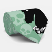 Zombie Unicorn Necktie Krawatte (Gerollt)