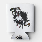 Zombie Unicorn Stehend Dosenkühler (Rückseite)