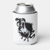 Zombie Unicorn Stehend Dosenkühler (Kanne Rückseite)