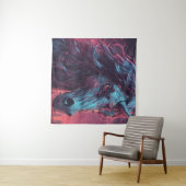 Zombie Unicorn Wandteppich (Beispiel (Horizontal))