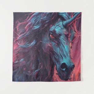 Zombie Unicorn Wandteppich