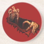 Zombie Untersetzer Gory Halloween Zombie Decor (Vorne)