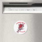 ZOMBIE VALENTINE ANTI VALENTINE MAGNET (In Situ (Geschirrspüler))