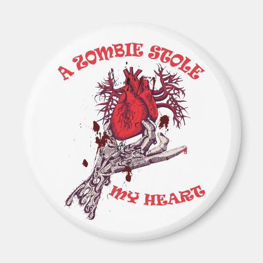 ZOMBIE VALENTINE ANTI VALENTINE MAGNET (Vorne)