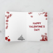 Zombie Valentine - Herzklopfen Feiertagskarte (Innenseite)