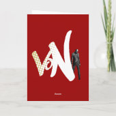 Zombie-Valentinstag Feiertagskarte (Rückseite)