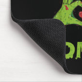 Zombie Valentinstag Handform ein Herz Halloween Mousepad (Ecke)