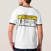 Zombie-Vernichtungs-Programm T-Shirt (Schwarz voll)
