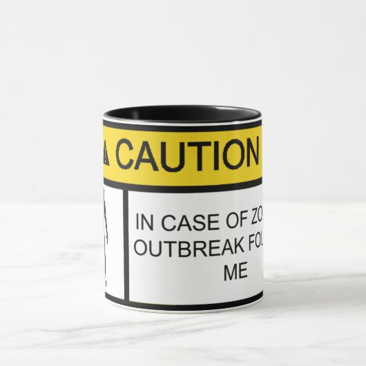 Zombie-Vernichtungs-Programm Tasse (Zentrum)