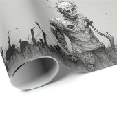 Zombie-verpackungspapier Geschenkpapier (Rolleneckpunkt)