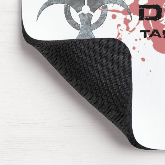 Zombie-Verteidigungs-taktisches Gruppe mousepad (Ecke)