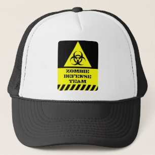 Zombie-Verteidigungsteam Truckerkappe