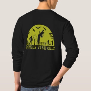 Zombie Vibes nur Langschläfchen T-Shirt
