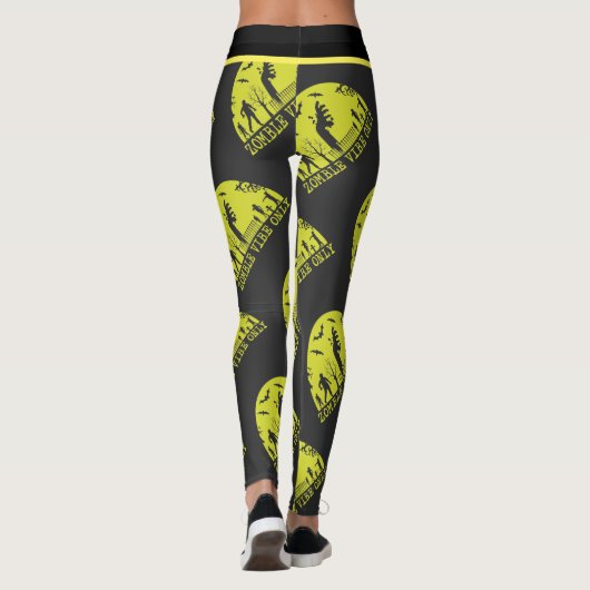 Zombie Vibes Nur Leggings (Rückseite)