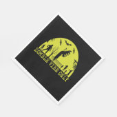 Zombie Vibes Nur Papier Serviette (Ecke)