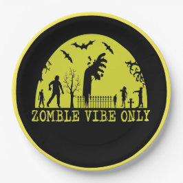 Zombie Vibes Nur Pappteller