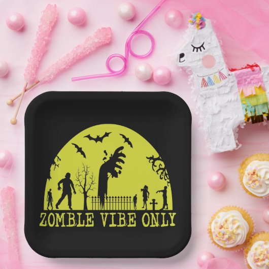 Zombie Vibes Nur Pappteller (Party)