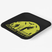 Zombie Vibes Nur Pappteller (Gewinkelt)