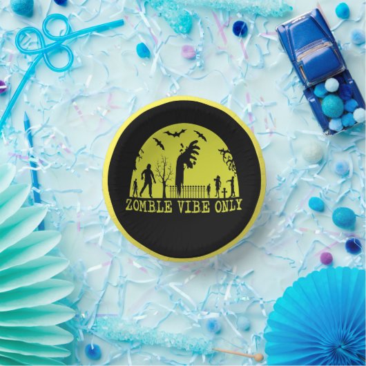 Zombie Vibes Nur Pappteller (Party)