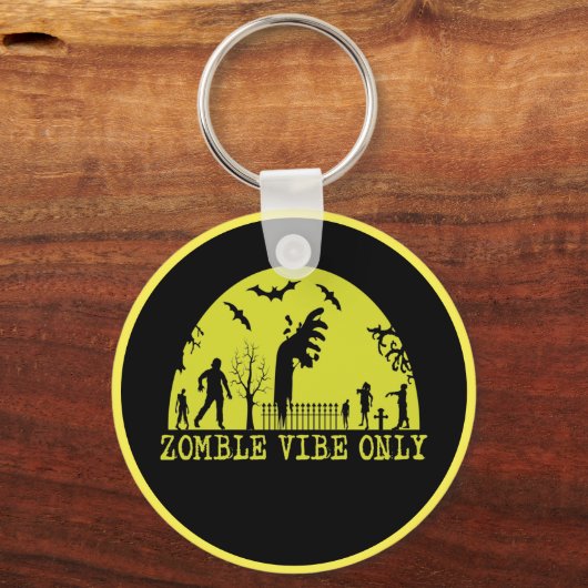 Zombie Vibes Nur Schlüsselanhänger (Vorderseite)