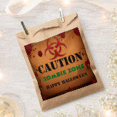 Zombie-Virus-Halloween-Party Geschenktütchen (Ausgeschnitten)