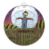 Zombie-Vogelscheuche Dartscheibe (vorne)