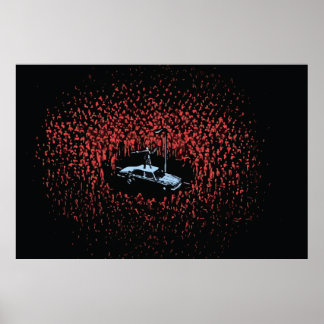 Zombie Wahnsinn Schöne Künste Poster