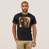 Zombie Walking Dead Horde Halloween T-Shirt (Vorne ganz)