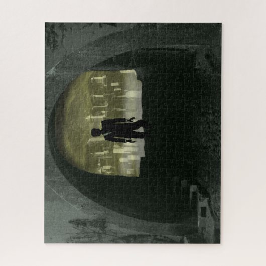ZOMBIE WALKING IN TUNNEL by Jetpackcorps Puzzle (Vertikal)