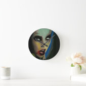 Zombie Wall Clock Runde Wanduhr (Zuhause)