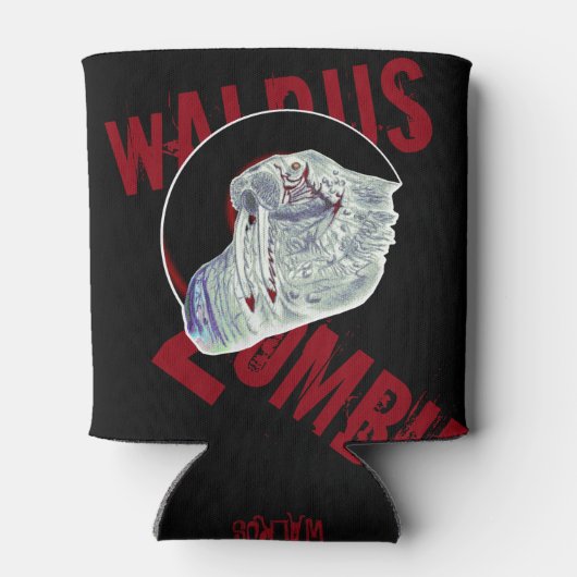 Zombie Walrus Dosenkühler (Rückseite)
