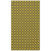 Zombie Warning Halloween Tischdecke (Vorderseite)