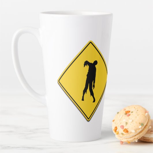 Zombie Warning Milchtasse (Beispiel)