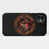 Zombie-Warteteam Case-Mate iPhone Hülle (Rückseite (Horizontal))