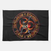 Zombie-Warteteam Geschirrtuch (Horizontal)