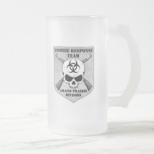 Zombie-Warteteam: Großartige Grasland-Abteilung Mattglas Bierglas