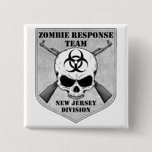 Zombie-Warteteam: New-Jersey Abteilung Button