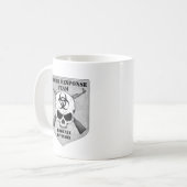 Zombie-Warteteam: Phoenix-Abteilung Kaffeetasse (Vorderseite Links)