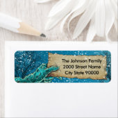 Zombie Weihnachtsfeiertage-Rücksendeadresse (Insitu)