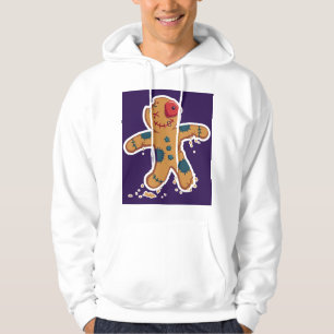 Zombie-Weihnachtsmann-Hoodie Hoodie