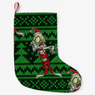 Zombie-Weihnachtsmann Kleiner Weihnachtsstrumpf