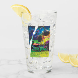Zombie-Welten Halloween-Galaxie des Grauens Glas