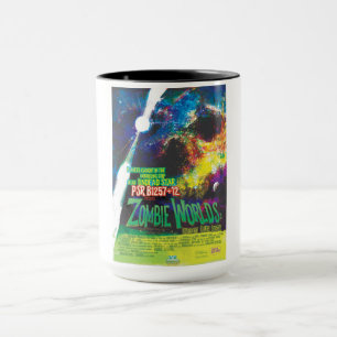 Zombie-Welten Halloween-Galaxie des Grauens Tasse