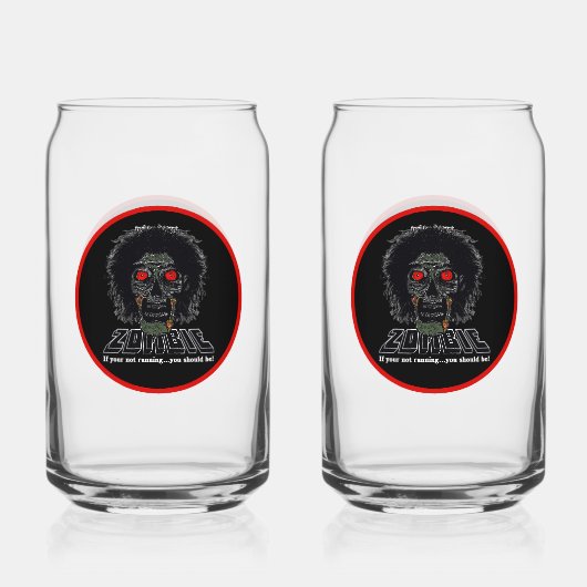 ZOMBIE - wenn Sie nicht laufen, sollten Sie Dosenglas (Rückseite)