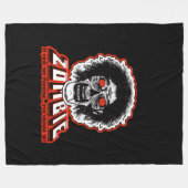 ZOMBIE - wenn Sie nicht laufen, sollten Sie Fleecedecke (Vorderseite (Horizontal))