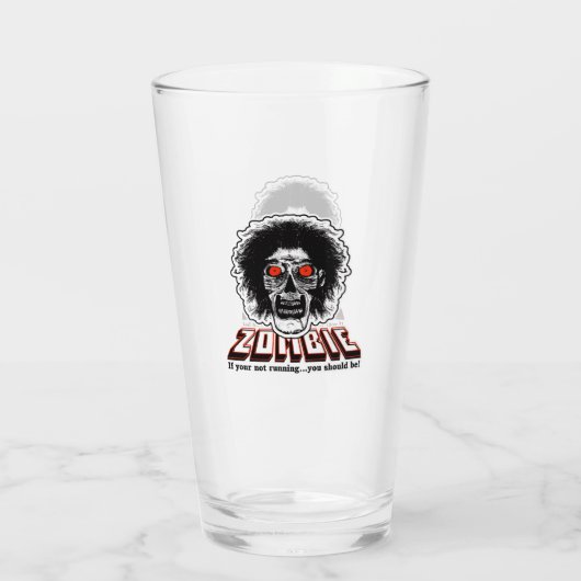 ZOMBIE Wenn Sie nicht laufen, sollten Sie Glas (Rückseite)
