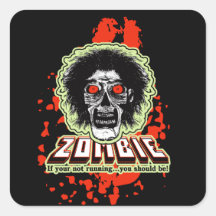 Zombie Wenn Sie nicht laufen, sollten Sie