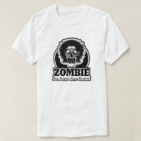 ZOMBIE Wir Wollte Ihr Gehirn VER.3 Schwarz & Weiß
