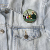 Zombie-Wirtschafts-Ron Paul-Knopf Button (Beispiel)