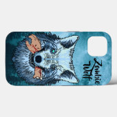 Zombie Wolf Case-Mate iPhone Hülle (Rückseite (Horizontal))
